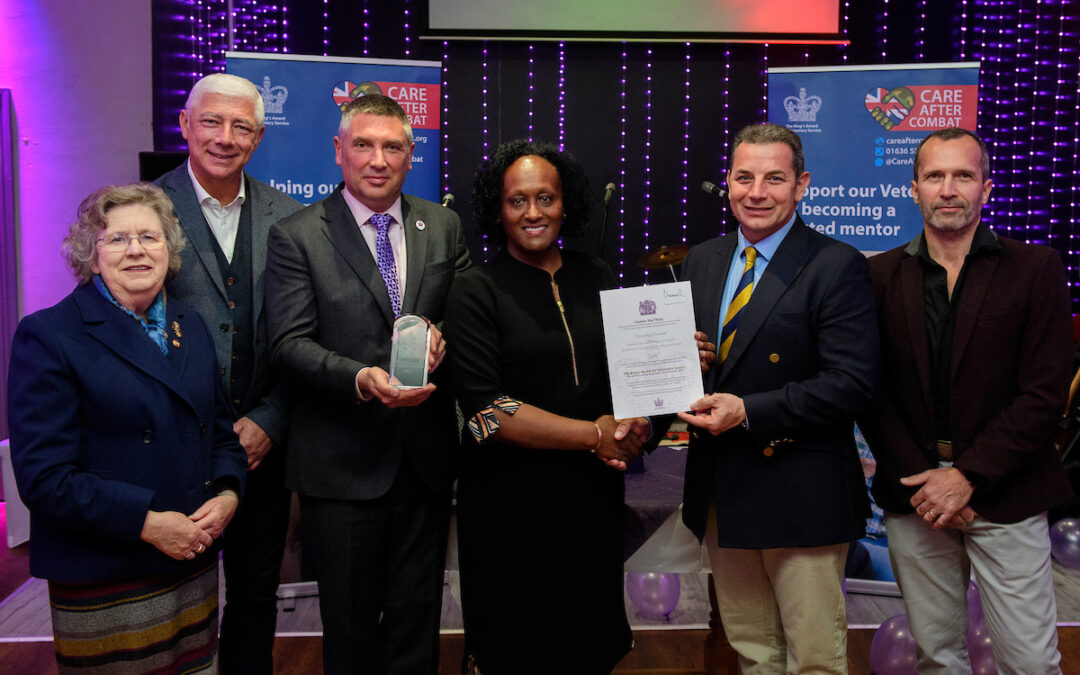 Care after Combat Celebrates Receiving the King’s Award for Voluntary Service